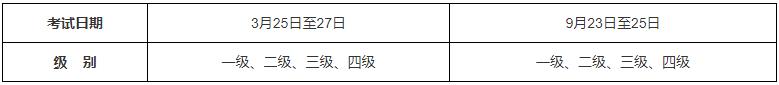 2023年全国计算机等级考试（NCRE）时间安排(图2)